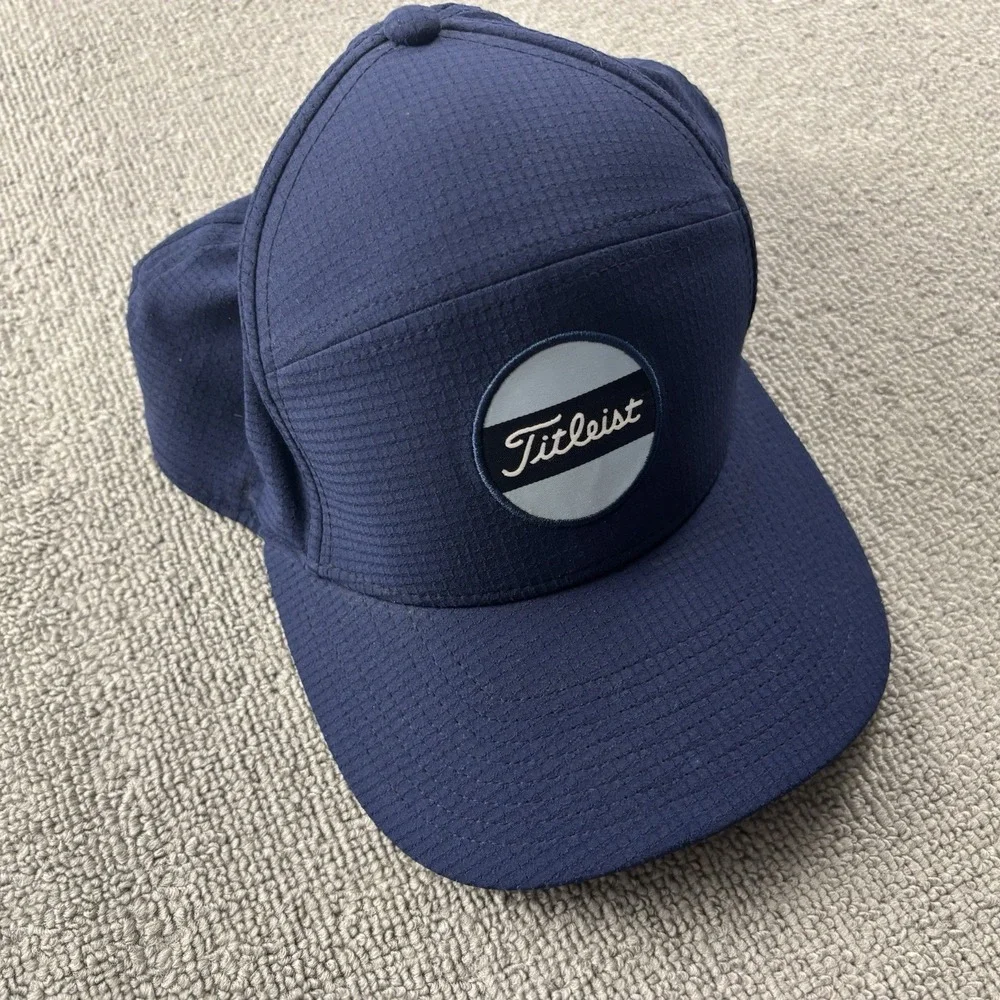 Titleist Hat Adult One Size Blue Golf Golfing Cap Casual Active Men's